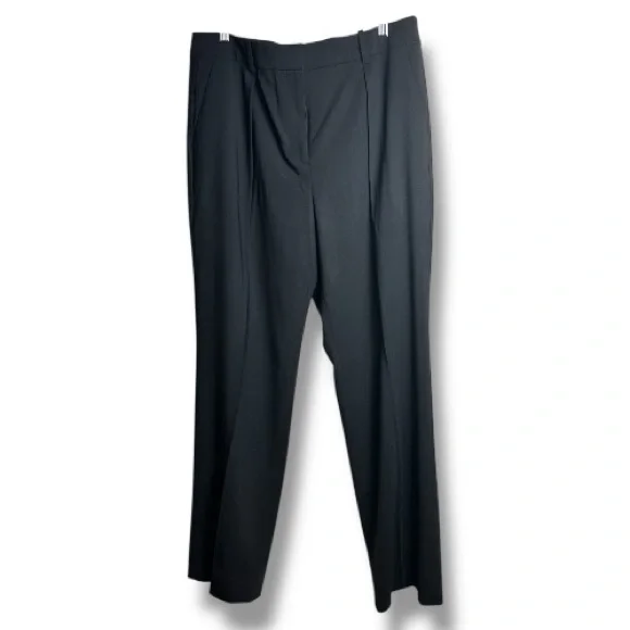 J Crew Black Portia pant in Italian bi-stretch wool blend| size 10 - Picture 5 of 9